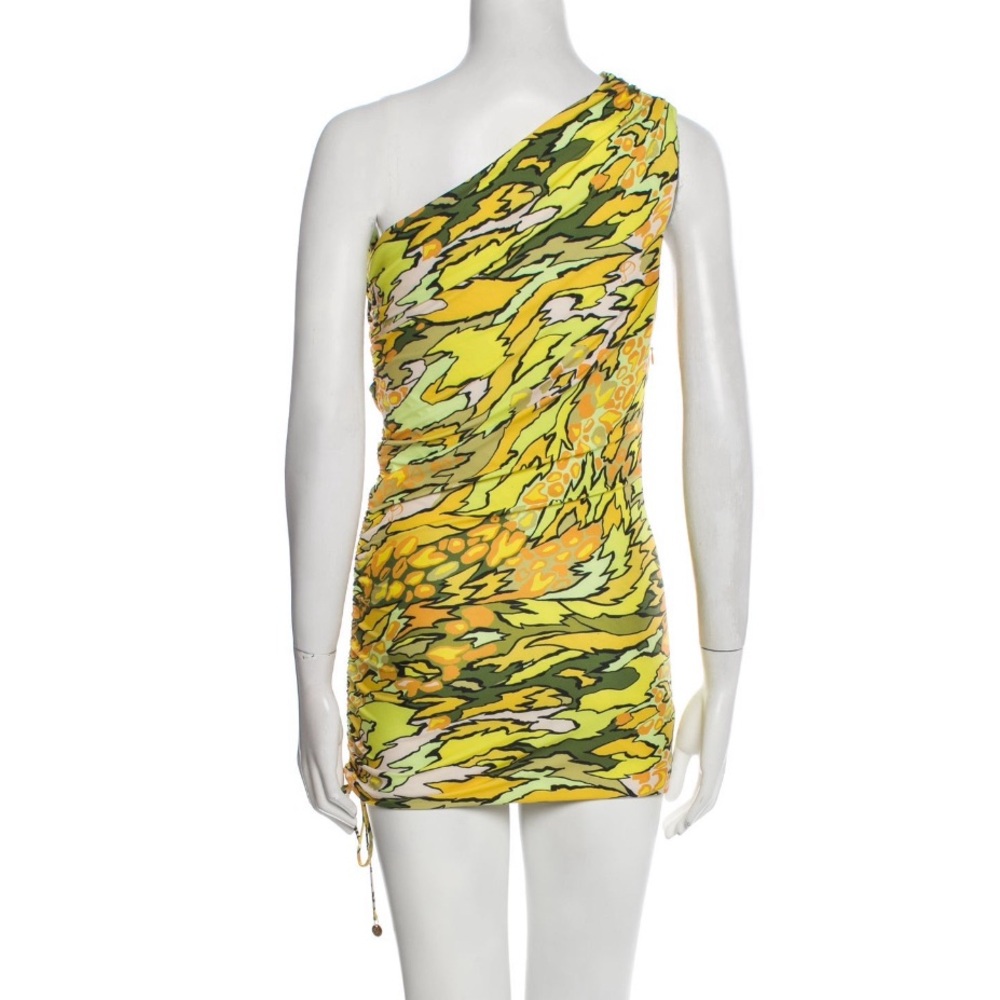 Dundas Yellow Mini Dress